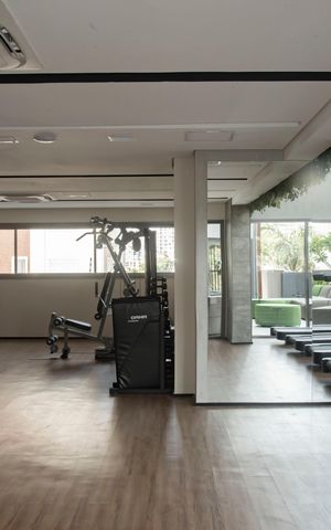 Studio para alugar com 23m², 1 quarto e sem vagaÁrea comum - Academia