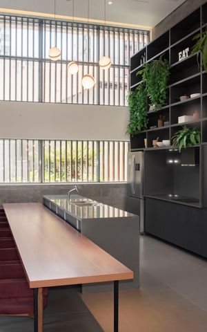 Studio para alugar com 23m², 1 quarto e sem vagaÁrea comum - Salão de festas