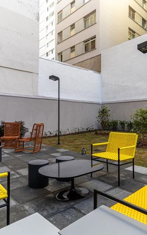 Studio à venda com 33m², 1 quarto e sem vagaJardim