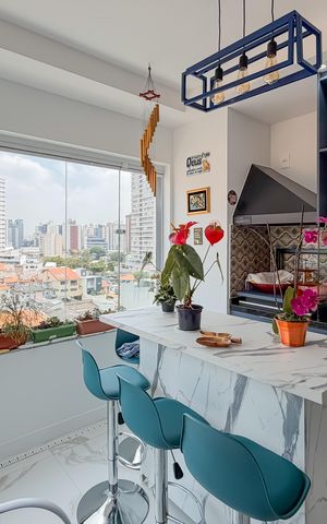 Apartamento à venda com 93m², 2 quartos e 1 vaga Apartamento à venda com 93m², 2 quartos e 1 vagaVaranda gourmet