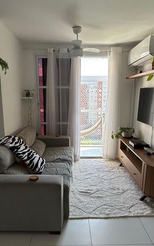 Apartamento à venda com 55m², 2 quartos e 1 vaga