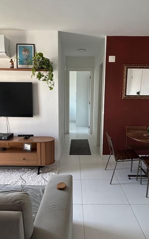 Apartamento à venda com 55m², 2 quartos e 1 vaga