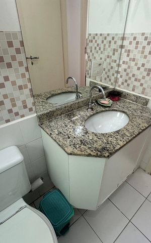 Apartamento à venda com 85m², 3 quartos e 2 vagas Apartamento à venda com 85m², 3 quartos e 2 vagasBanheiro