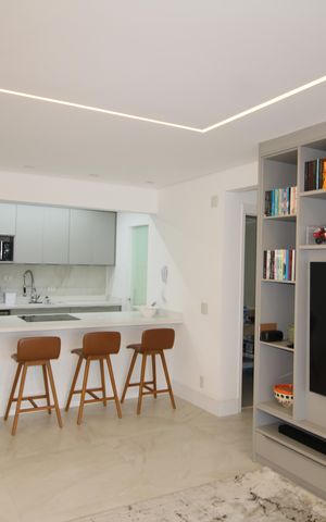 Apartamento à venda com 104m², 3 quartos e 2 vagasSala / Cozinha