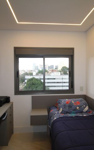 Apartamento à venda com 104m², 3 quartos e 2 vagasQuarto 3