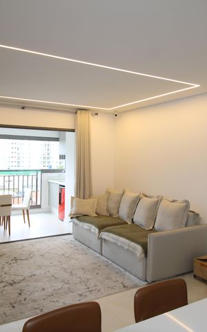 Apartamento à venda com 104m², 3 quartos e 2 vagasSala / Cozinha