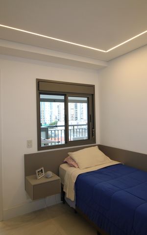 Apartamento à venda com 104m², 3 quartos e 2 vagasQuarto 2