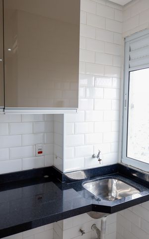 Apartamento à venda com 58m², 2 quartos e 1 vaga Apartamento à venda com 58m², 2 quartos e 1 vagaLavanderia