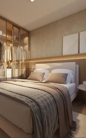 Apartamento à venda com 52m², 1 quarto e 1 vaga