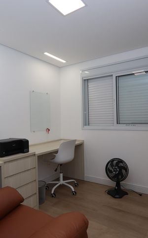 Apartamento à venda com 105m², 3 quartos e 2 vagasQuarto 3