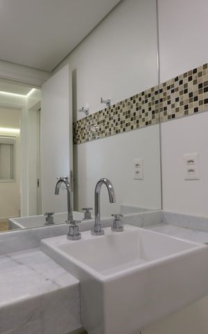 Apartamento à venda com 105m², 3 quartos e 2 vagasBanheiro Social
