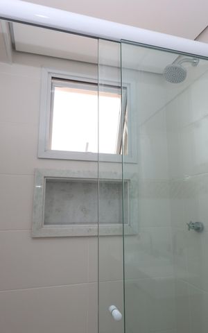 Apartamento à venda com 105m², 3 quartos e 2 vagasBanheiro da Suíte