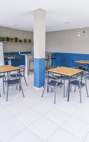 Apartamento à venda com 51m², 2 quartos e 1 vagalazer / condomínio