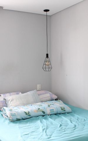 Apartamento à venda com 46m², 1 quarto e 1 vagaQuarto