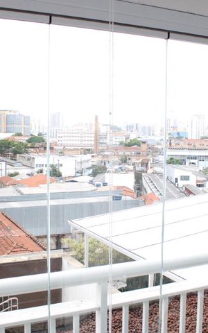 Apartamento à venda com 46m², 1 quarto e 1 vagaVaranda