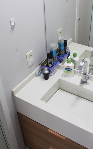 Apartamento à venda com 46m², 1 quarto e 1 vagaBanheiro