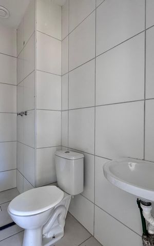 Apartamento à venda com 52m², 2 quartos e sem vaga Apartamento à venda com 52m², 2 quartos e sem vagaBanheiro Social