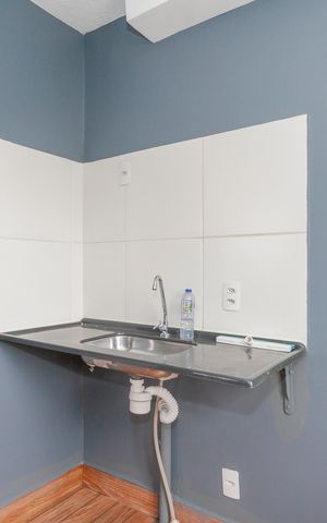 Apartamento à venda com 35m², 2 quartos e sem vagaCozinha