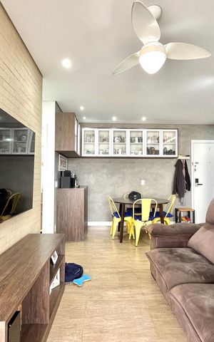 Apartamento à venda com 64m², 2 quartos e 1 vaga Apartamento à venda com 64m², 2 quartos e 1 vagaSala