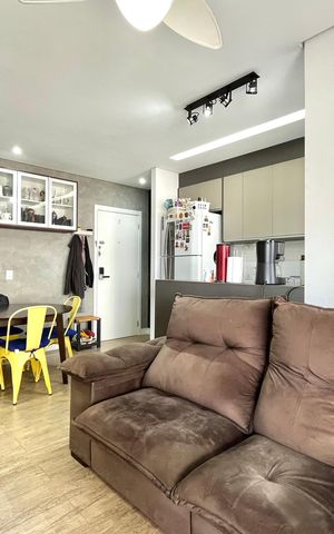 Apartamento à venda com 64m², 2 quartos e 1 vaga Apartamento à venda com 64m², 2 quartos e 1 vagaSala