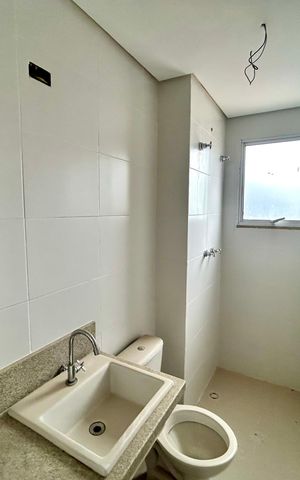 Apartamento à venda com 66m², 2 quartos e 1 vaga Apartamento à venda com 66m², 2 quartos e 1 vagaBanheiro da Suíte