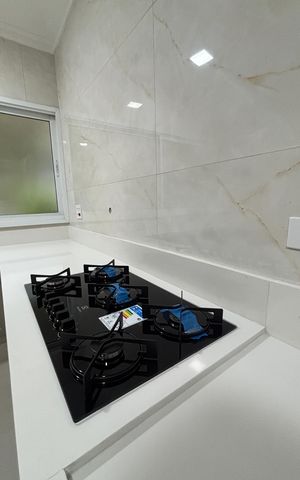 Casa de condomínio à venda com 144m², 4 quartos e 3 vagas Casa de condomínio à venda com 144m², 4 quartos e 3 vagasCozinha - Area de Serviço