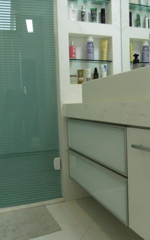 Apartamento para alugar com 225m², 3 quartos e 3 vagasBanheiro da Suíte Principal