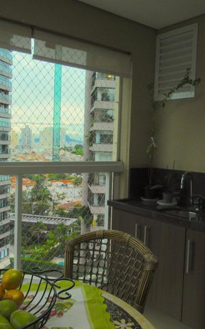 Apartamento para alugar com 225m², 3 quartos e 3 vagasCozinha - Varanda Gourmet