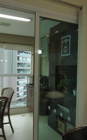 Apartamento para alugar com 225m², 3 quartos e 3 vagasCozinha - Varanda Gourmet