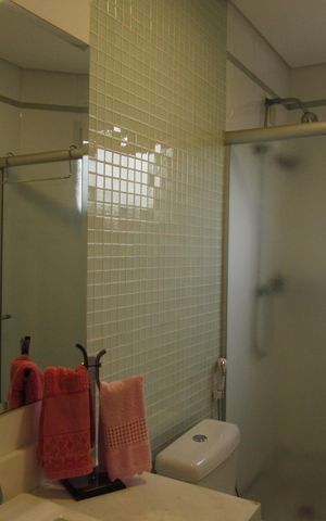 Apartamento para alugar com 225m², 3 quartos e 3 vagasBanheiro da Suíte 1