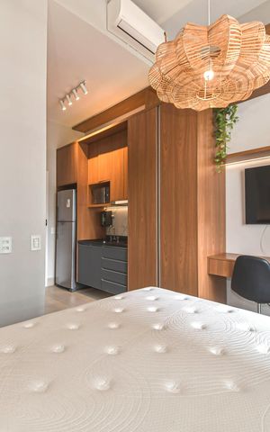 Studio à venda com 25m², 1 quarto e sem vagaQuarto