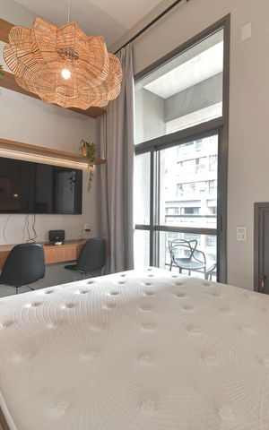 Studio à venda com 25m², 1 quarto e sem vagaQuarto