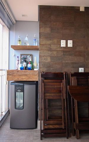 Apartamento à venda com 59m², 2 quartos e 1 vaga Apartamento à venda com 59m², 2 quartos e 1 vagaVaranda gourmet