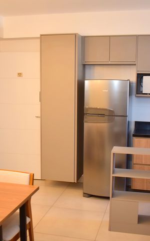 Studio para alugar com 42m², 1 quarto e 1 vagaSala/Cozinha