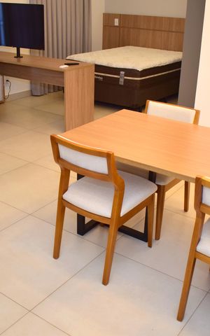 Studio para alugar com 42m², 1 quarto e 1 vagaSala