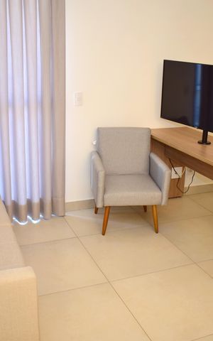Studio para alugar com 42m², 1 quarto e 1 vagaSala/Quarto