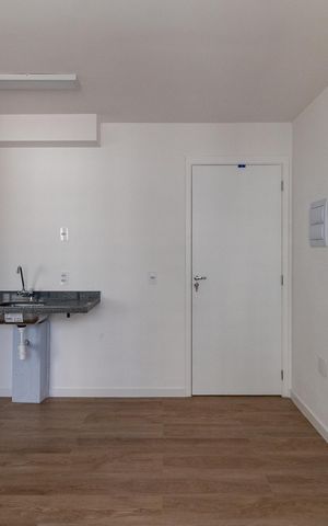 Apartamento à venda com 24m², 1 quarto e sem vaga Apartamento à venda com 24m², 1 quarto e sem vagaSala