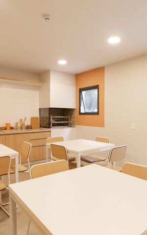 Apartamento à venda com 24m², 1 quarto e sem vaga Apartamento à venda com 24m², 1 quarto e sem vagaÁrea comum - Churrasqueira