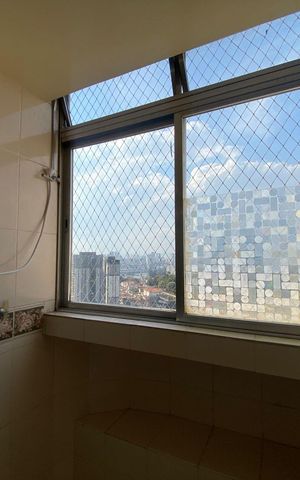 Apartamento para alugar com 104m², 3 quartos e 2 vagas Apartamento para alugar com 104m², 3 quartos e 2 vagasBanheiro 1