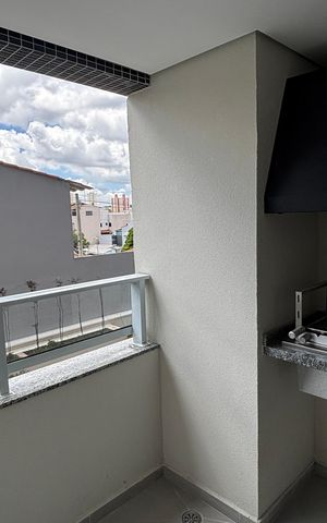 Apartamento à venda com 65m², 2 quartos e 1 vagaSala - Sala de Jantar Varanda
