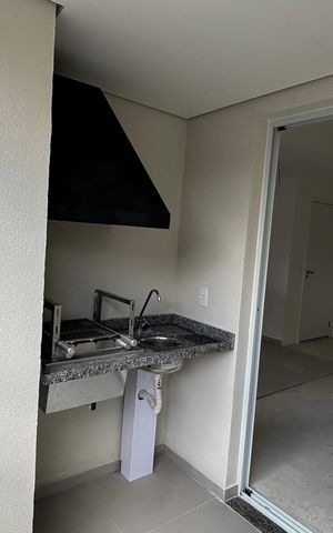 Apartamento à venda com 65m², 2 quartos e 1 vagaSala - Sala de Jantar Varanda