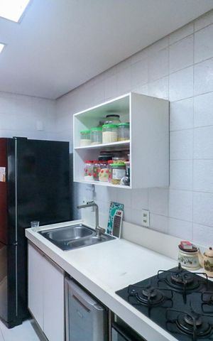 Apartamento à venda com 61m², 2 quartos e 2 vagas Apartamento à venda com 61m², 2 quartos e 2 vagasCozinha e Área de Serviço