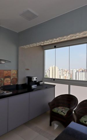 Apartamento à venda com 62m², 2 quartos e 2 vagasVaranda Gourmet