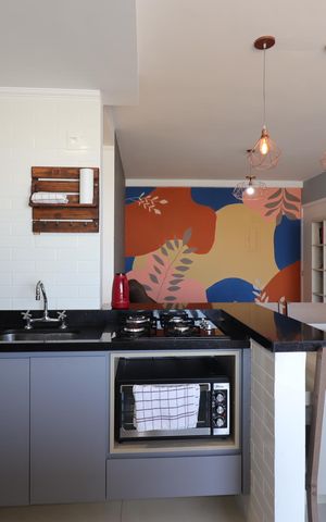 Apartamento à venda com 62m², 2 quartos e 2 vagasCozinha