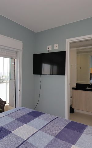Apartamento à venda com 62m², 2 quartos e 2 vagasSuíte