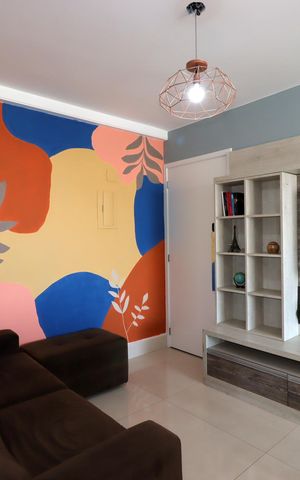 Apartamento à venda com 62m², 2 quartos e 2 vagasSala