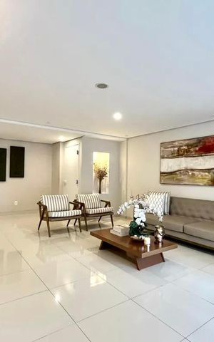 Apartamento à venda com 70m², 3 quartos e 2 vagasHall social