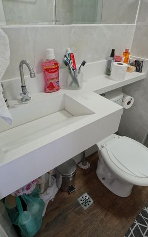 Apartamento para alugar com 38m², 2 quartos e sem vagaBanheiro