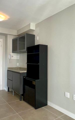 Studio à venda com 27m², 1 quarto e sem vagaSala
