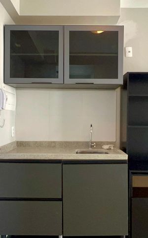 Studio à venda com 27m², 1 quarto e sem vagaCozinha